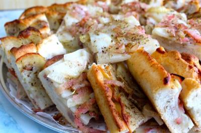 Potato and Onion Pizza